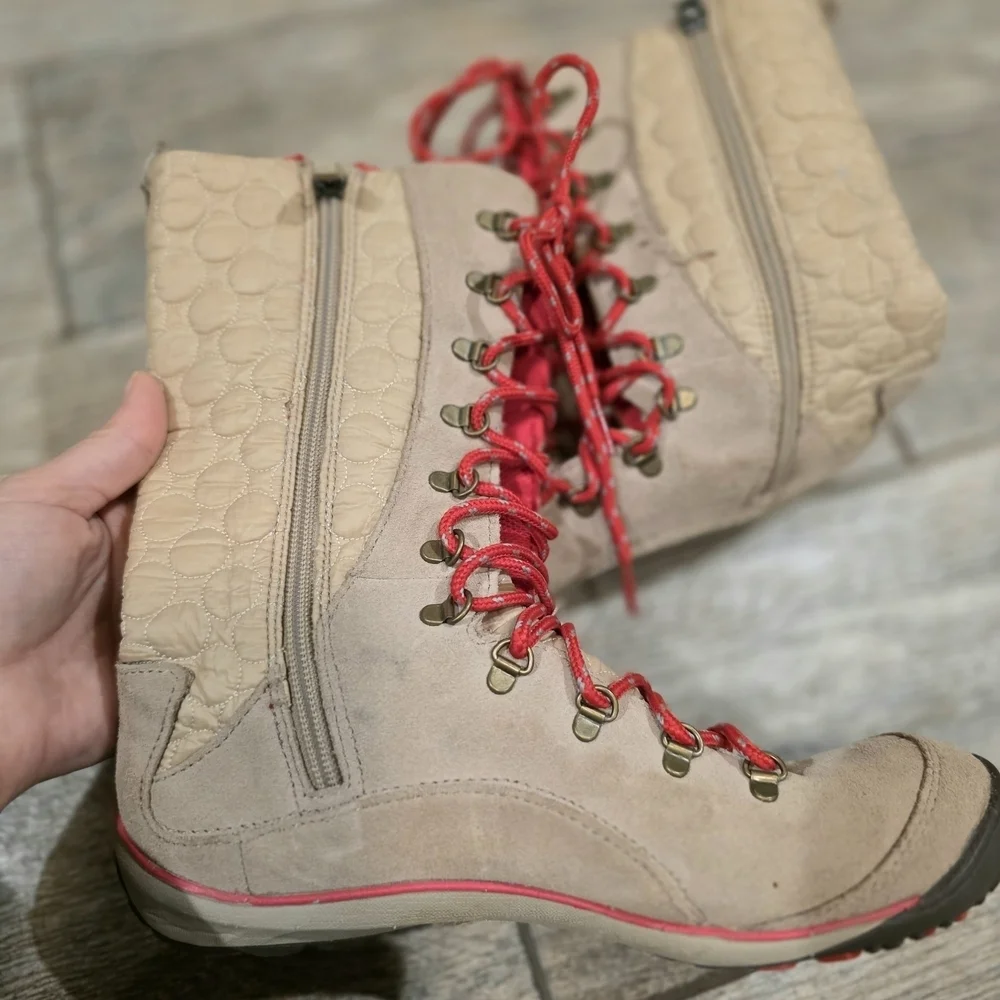 Dr. Scholls Radley Lace Up Hiking Winter Women's Boots 7.5
